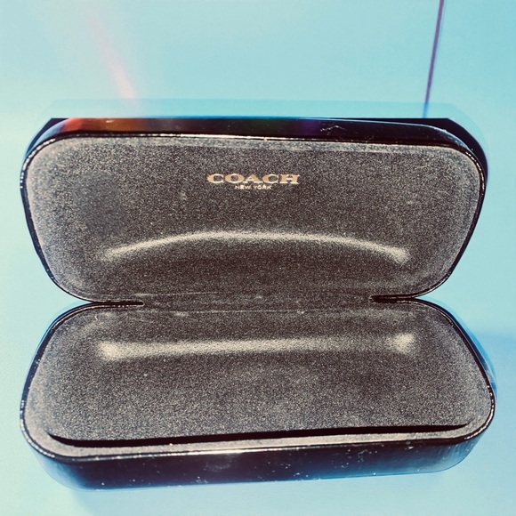Coach Black Eyewear Case EUC - Picture 2 of 6